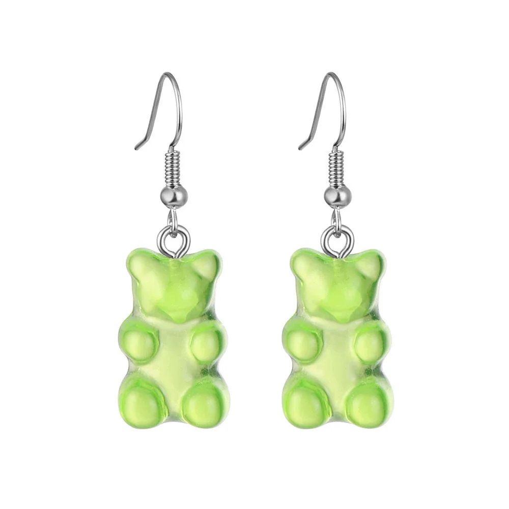 Acrylic Alloy Cute Animal Zodiac Micro Inlay Earrings - Image 18