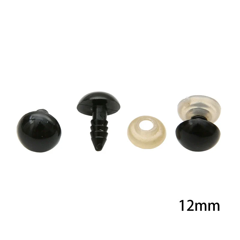 Acrylic Animal Eyes Nose Leather Pad Accessories Set For Plush Toy Dolls Diy Handmade - Image 13