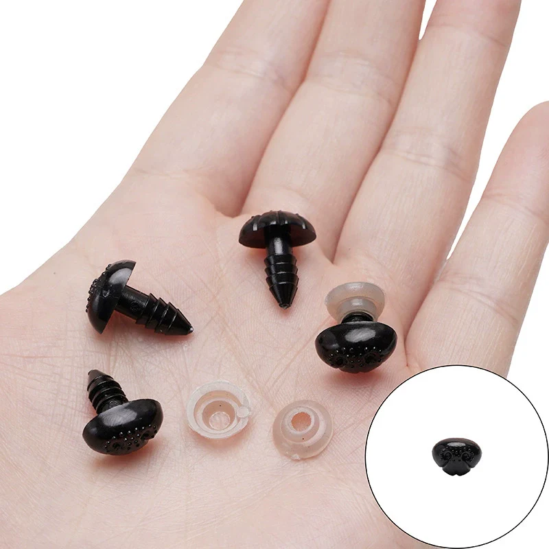 Acrylic Animal Eyes Nose Leather Pad Accessories Set For Plush Toy Dolls Diy Handmade - Image 23