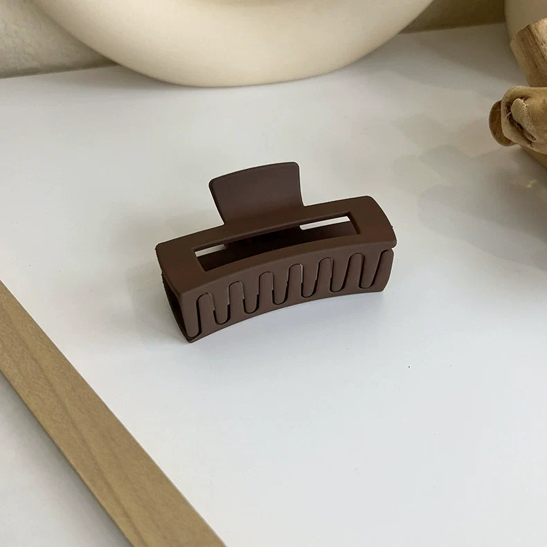 Acrylic Fashion Geometric Baking Paint Hair Clip For Unisex - Image 27