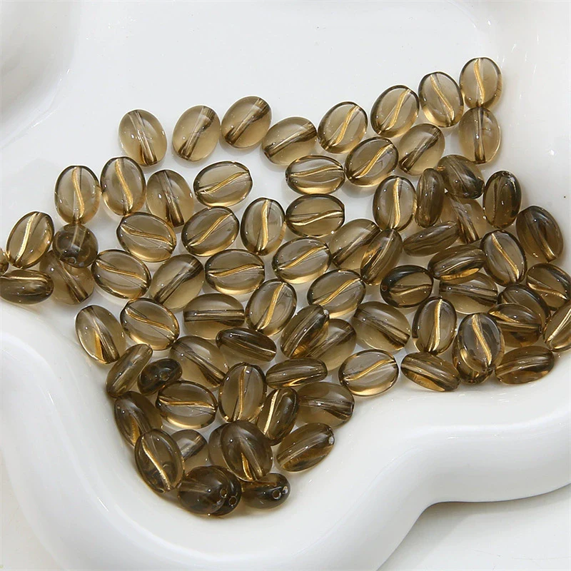 Acrylic Handmade Beaded Jewelry Accessories Coffee Bean Bracelet Mobile Phone Chain - Image 17
