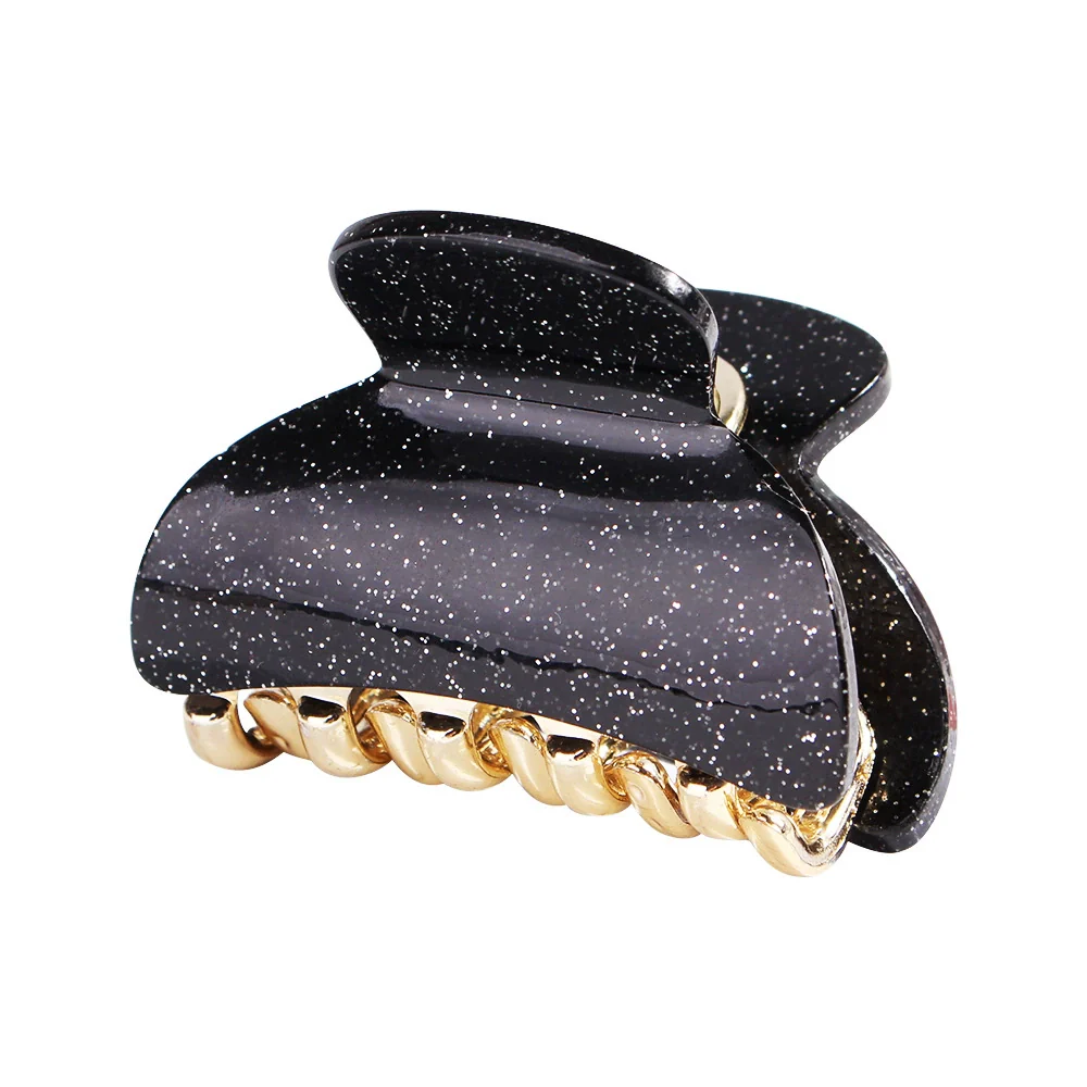 Acrylic Handmade Women's Solid Color Hair Clip - Image 5