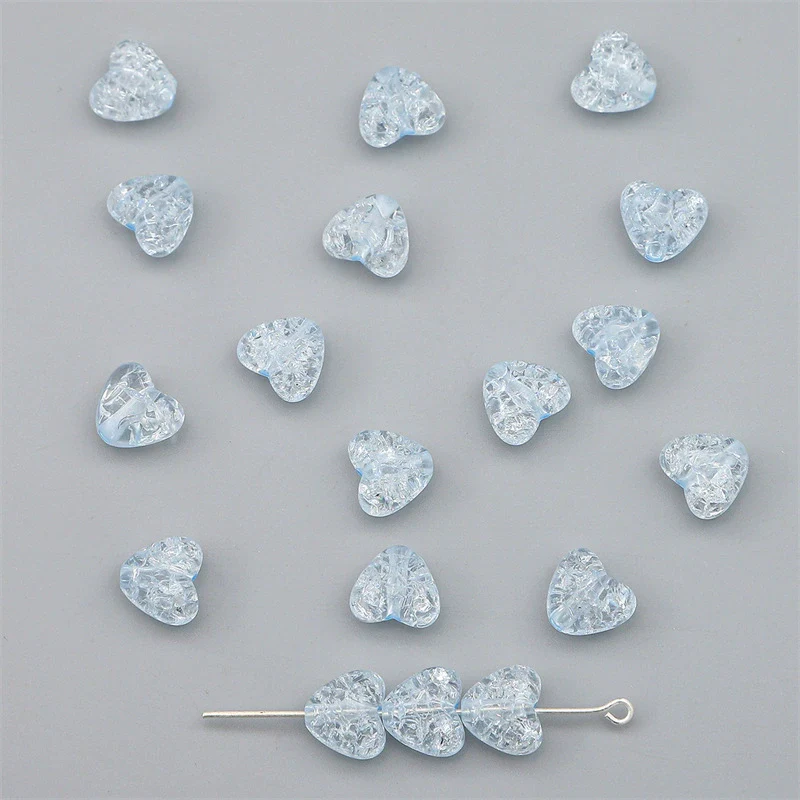 Acrylic Heart Shaped Beads For Handmade Jewelry Bracelet Earrings Accessories - Image 12