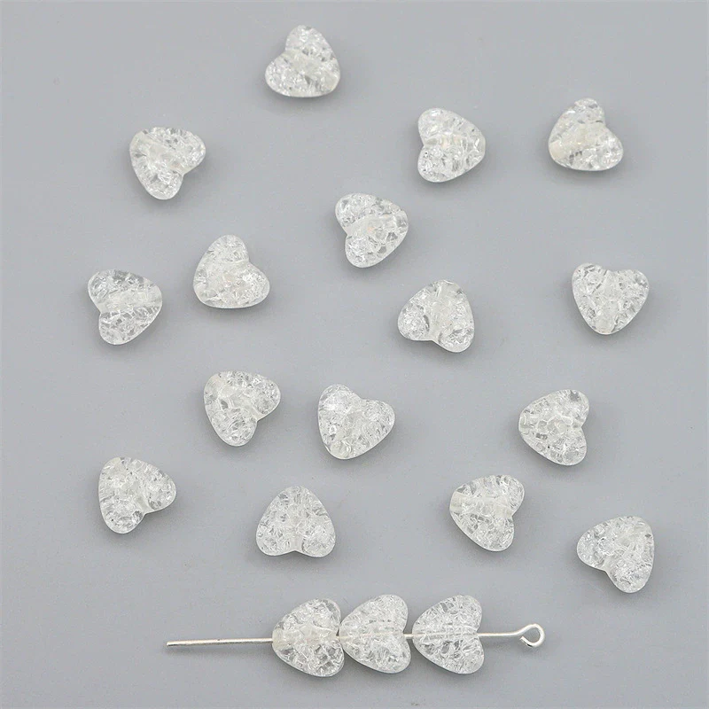 Acrylic Heart Shaped Beads For Handmade Jewelry Bracelet Earrings Accessories - Image 6