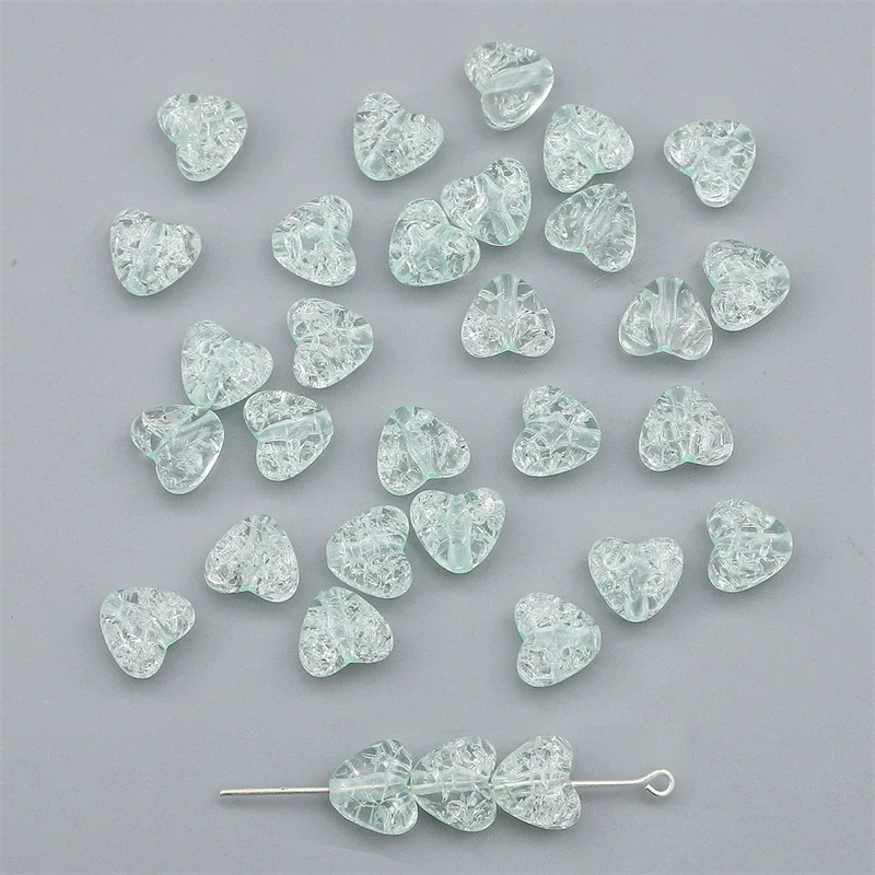 Acrylic Heart Shaped Beads For Handmade Jewelry Bracelet Earrings Accessories - Image 8