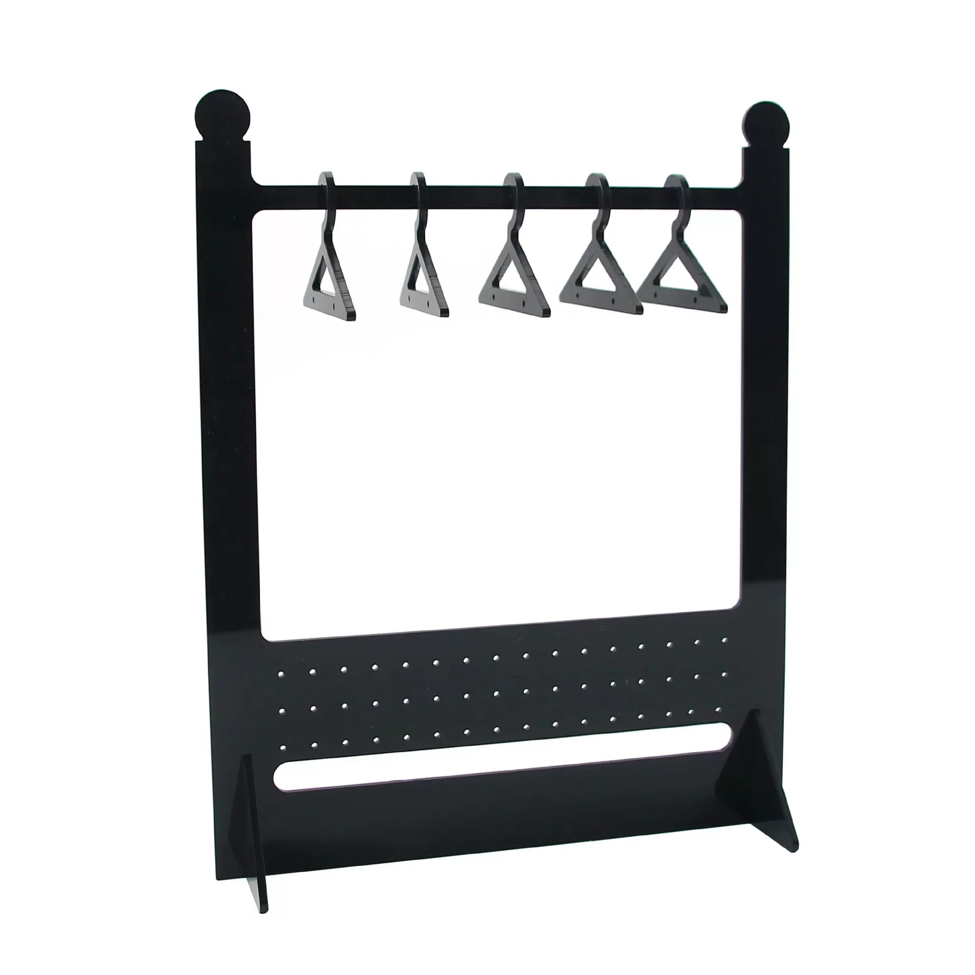 Acrylic Jewelry Stand Props Storage Rack With Human Shape For Highend Earrings And Silver Jewelry - Image 11