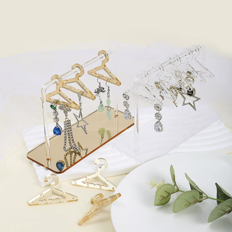 Acrylic Jewelry Stand Props Storage Rack With Human Shape For Highend Earrings And Silver Jewelry - Image 3