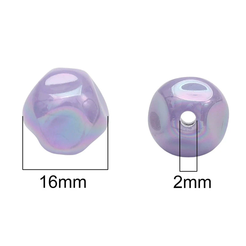 Acrylic Plated Fig Beads Handmade Necklace Bracelet Clothing Accessories - Image 2