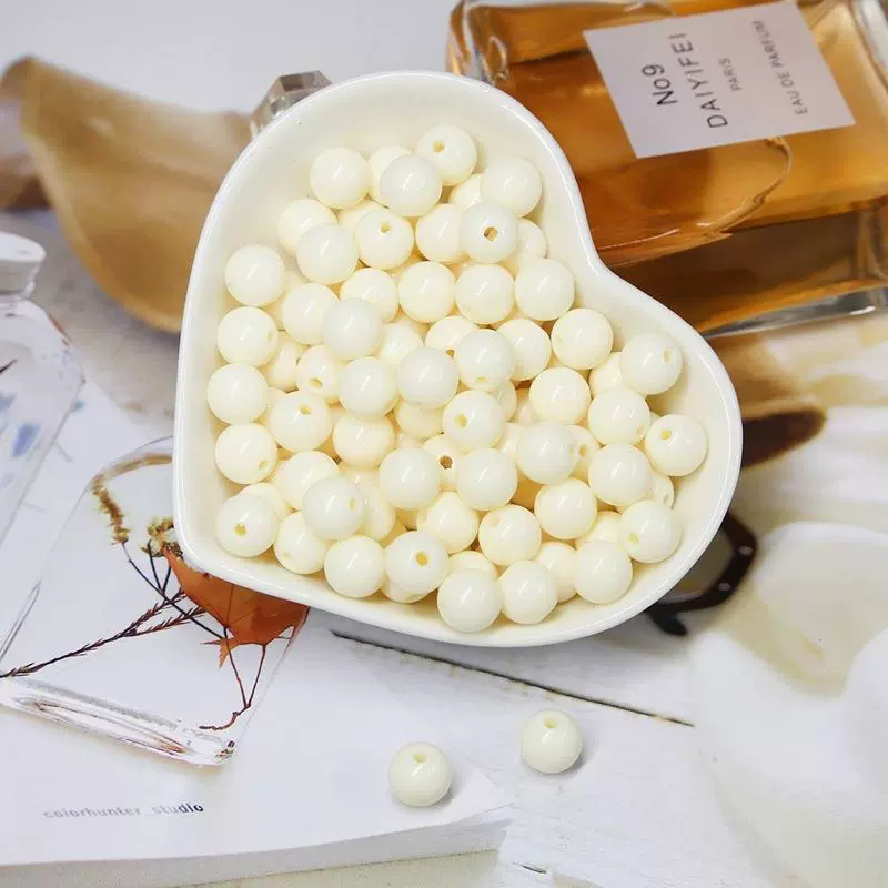 Acrylic Solid Beads Handmade Mobile Phone Chain Necklace Accessories - Image 9