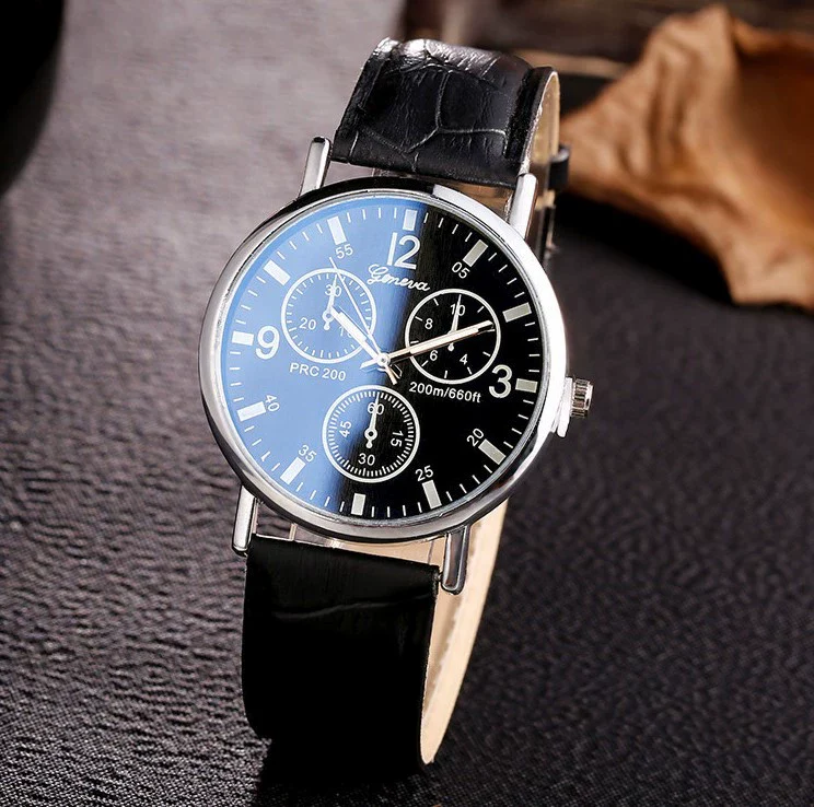 Adult Watch Alloy Case And Strap Round Dial Digital Quartz Luminous Waterproof - Image 12