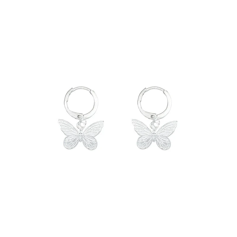 Allmatch Alloy Butterfly Insect Style Electroplating Women's Earrings - Image 4