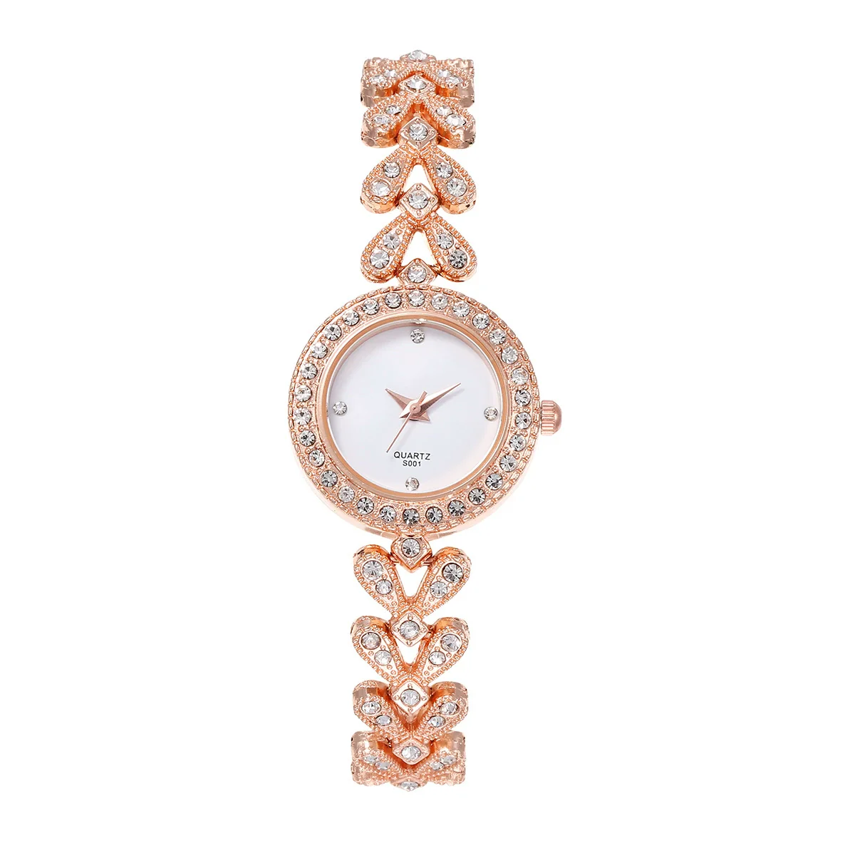Allmatch Retro Quartz Watch Alloy Round Dial Women's Watch - Image 2