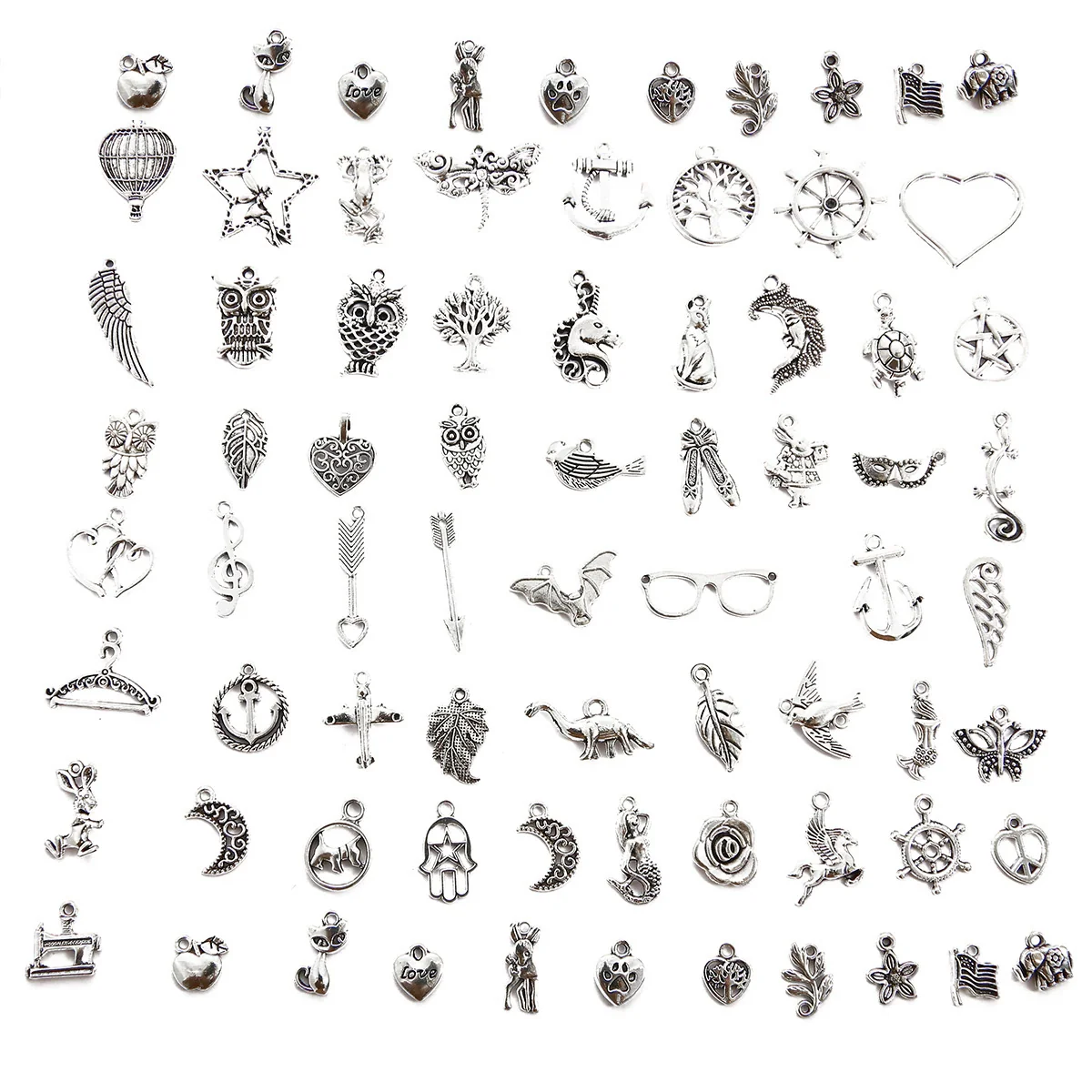 Alloy Cartoon Dripping Oil Handmade Pendant Earrings Jewelry Mobile Phone Shell Accessories Wholesale - Image 19