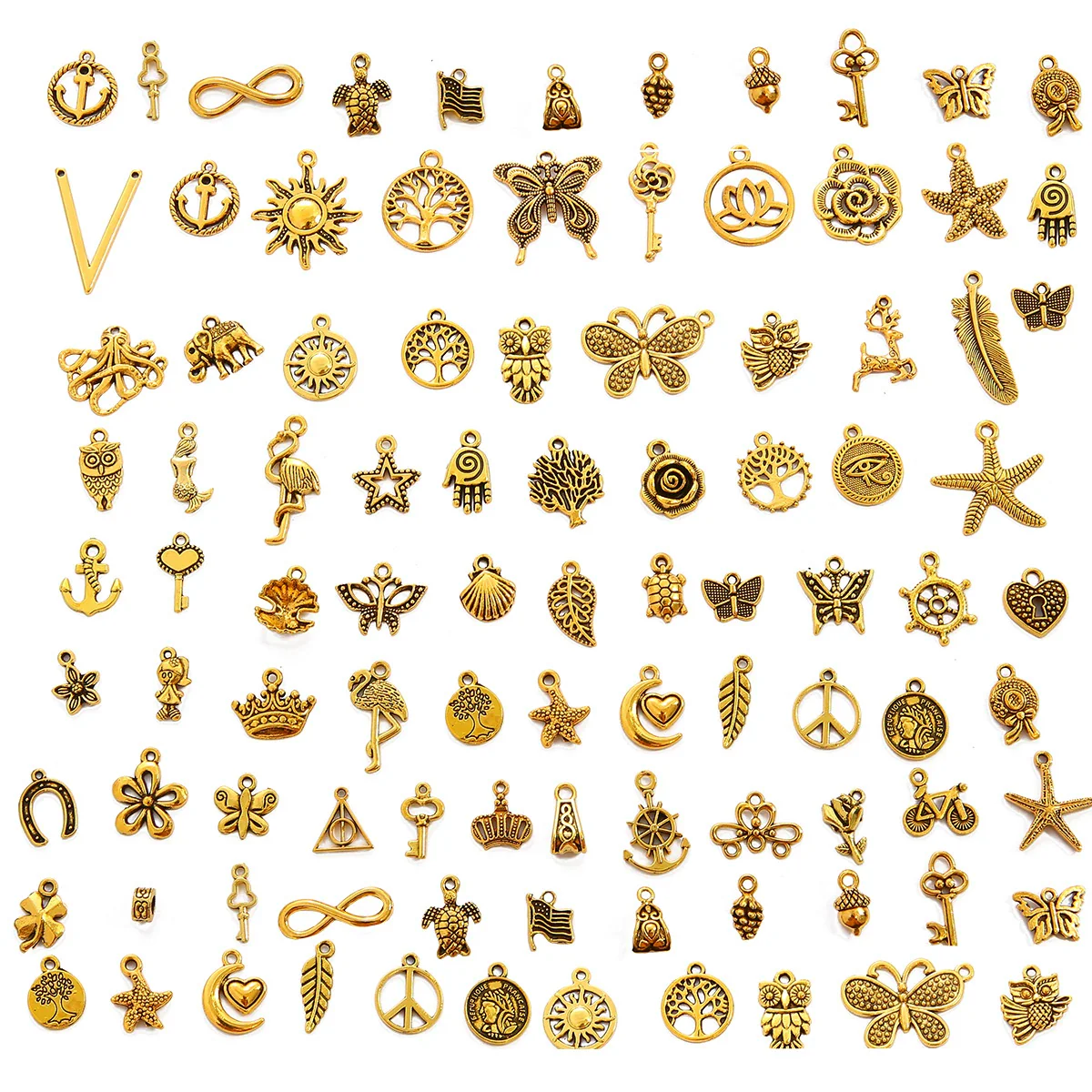 Alloy Cartoon Dripping Oil Handmade Pendant Earrings Jewelry Mobile Phone Shell Accessories Wholesale - Image 21