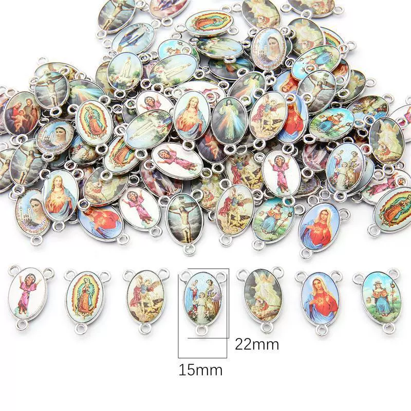 Alloy Electroplated Ancient Silver Handmade Diy Retro Pendant For Earrings And Necklace Making Materials - Image 6
