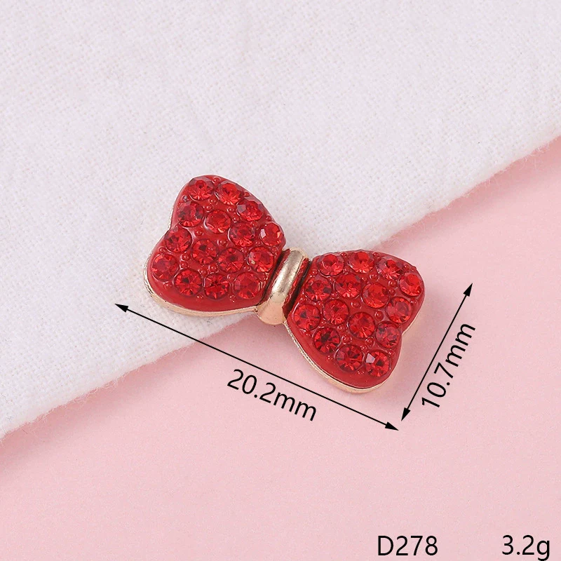 Alloy Fashion Bow Style Painted Mobile Phone Case Jewelry Accessories With Electroplating - Image 10