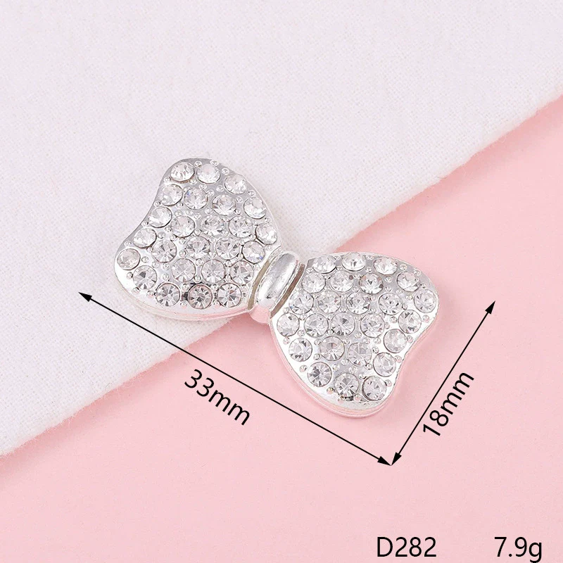 Alloy Fashion Bow Style Painted Mobile Phone Case Jewelry Accessories With Electroplating - Image 11