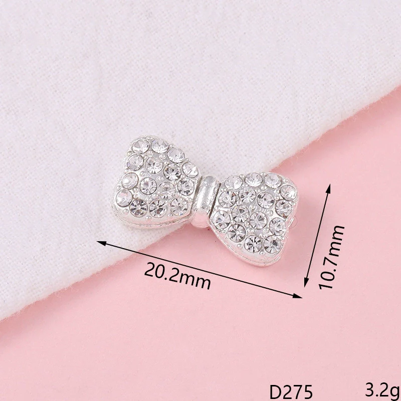 Alloy Fashion Bow Style Painted Mobile Phone Case Jewelry Accessories With Electroplating - Image 12