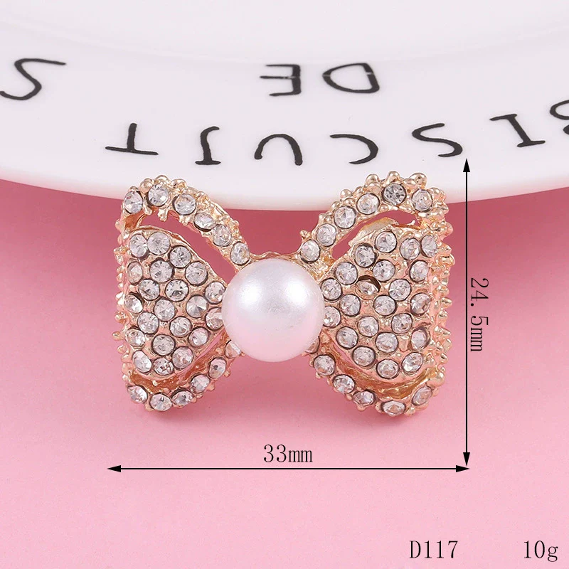 Alloy Fashion Bow Style Painted Mobile Phone Case Jewelry Accessories With Electroplating - Image 13