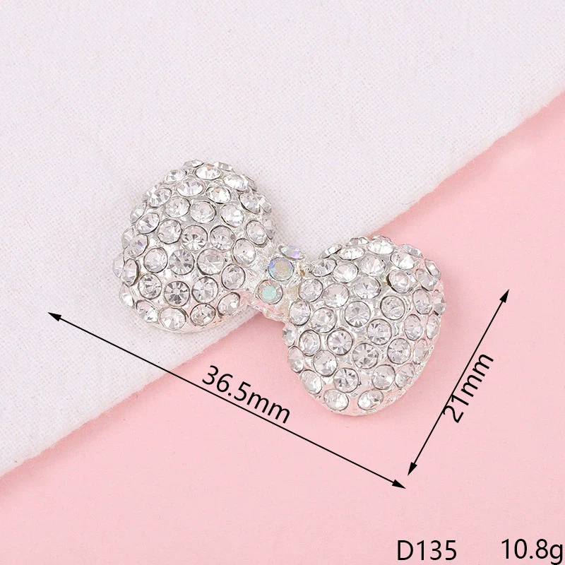 Alloy Fashion Bow Style Painted Mobile Phone Case Jewelry Accessories With Electroplating - Image 15