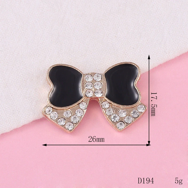 Alloy Fashion Bow Style Painted Mobile Phone Case Jewelry Accessories With Electroplating - Image 19
