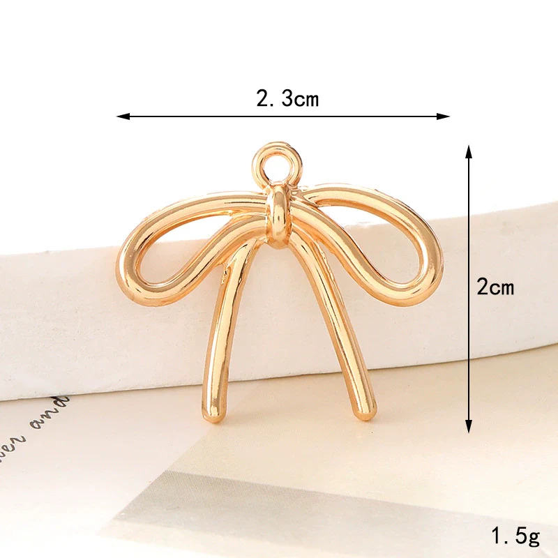 Alloy Fashion Bow Style Painted Mobile Phone Case Jewelry Accessories With Electroplating - Image 24