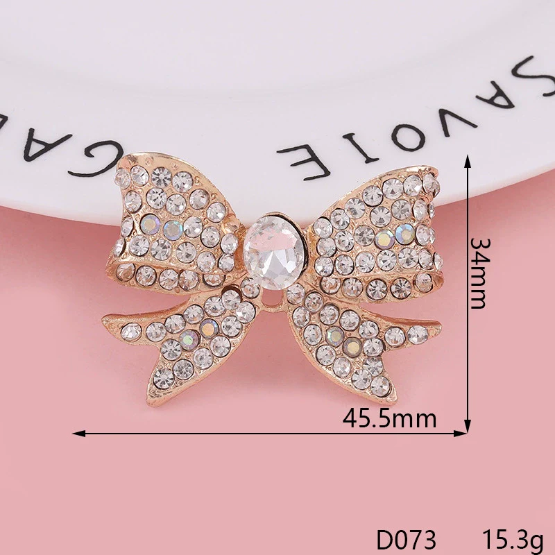 Alloy Fashion Bow Style Painted Mobile Phone Case Jewelry Accessories With Electroplating - Image 3