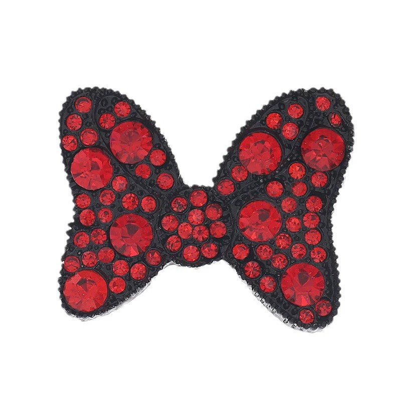 Alloy Fashion Bow Style Painted Mobile Phone Case Jewelry Accessories With Electroplating - Image 5