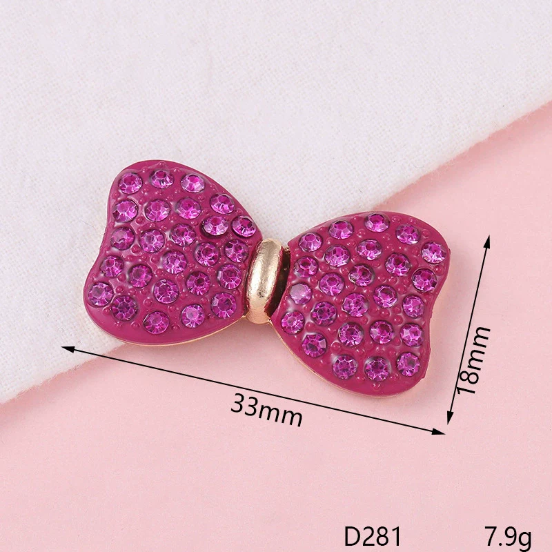 Alloy Fashion Bow Style Painted Mobile Phone Case Jewelry Accessories With Electroplating - Image 7