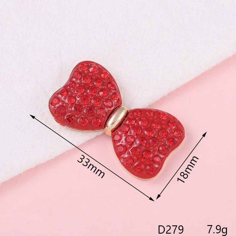 Alloy Fashion Bow Style Painted Mobile Phone Case Jewelry Accessories With Electroplating - Image 9