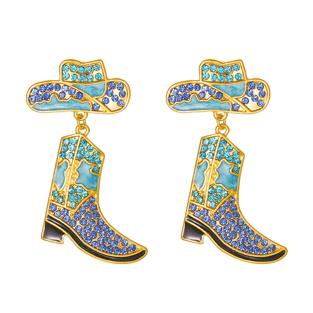 Alloy Geometric Electroplated Earrings - Image 6