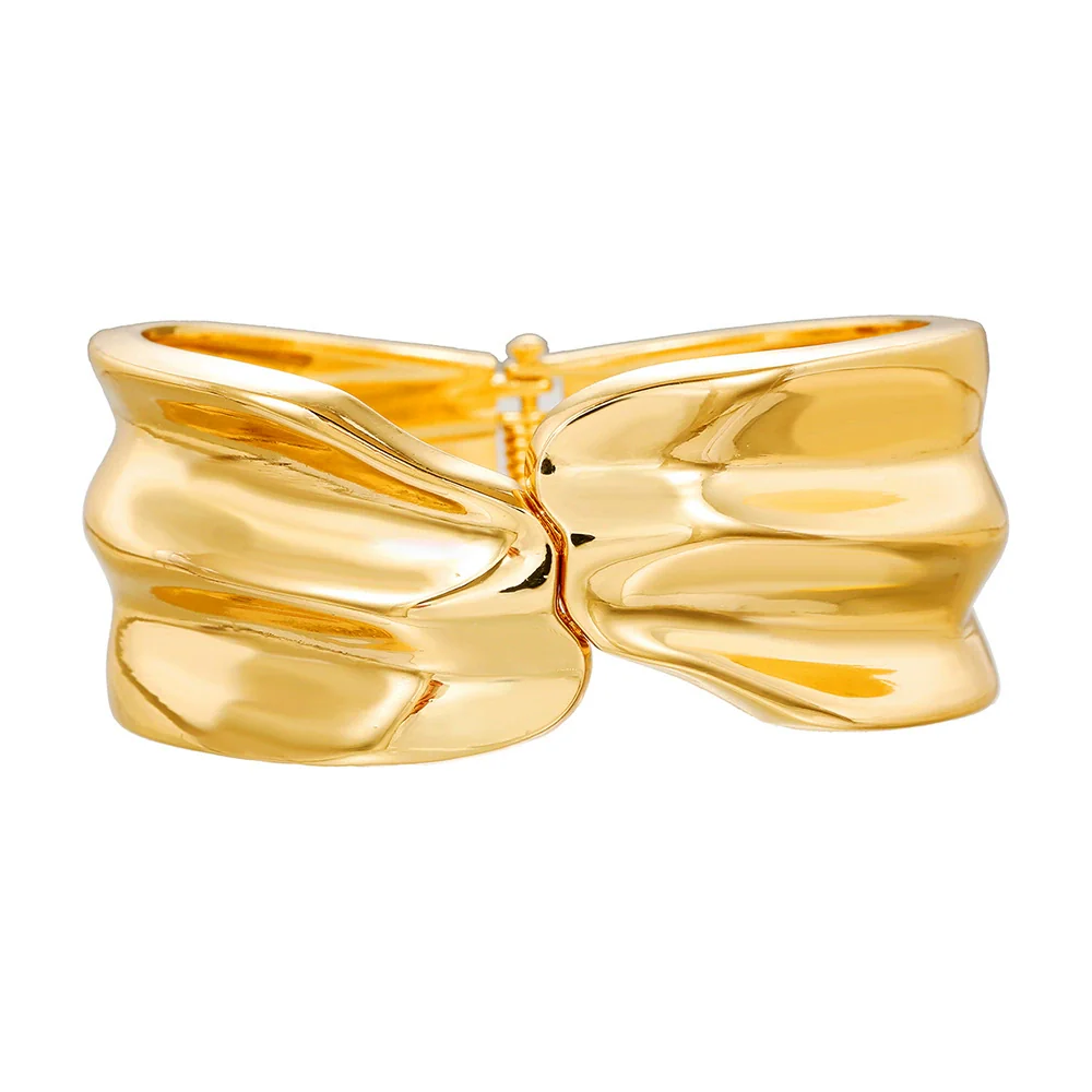 Alloy Geometric Electroplated Heavyduty Design Glossy Unisex Bracelet - Image 8