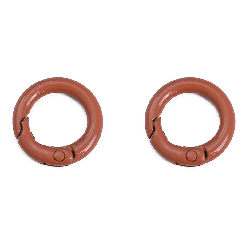 Alloy Geometric Painted Round Handmade Key Ring And Mobile Phone Chain Jewelry Accessories - Image 11