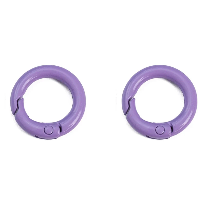 Alloy Geometric Painted Round Handmade Key Ring And Mobile Phone Chain Jewelry Accessories - Image 15