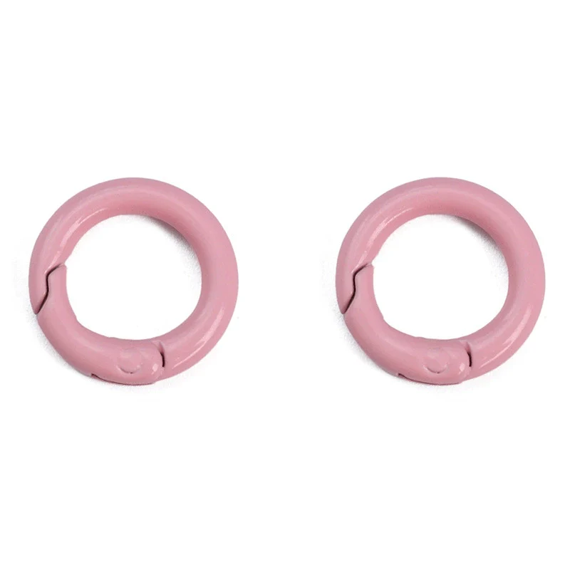 Alloy Geometric Painted Round Handmade Key Ring And Mobile Phone Chain Jewelry Accessories - Image 16