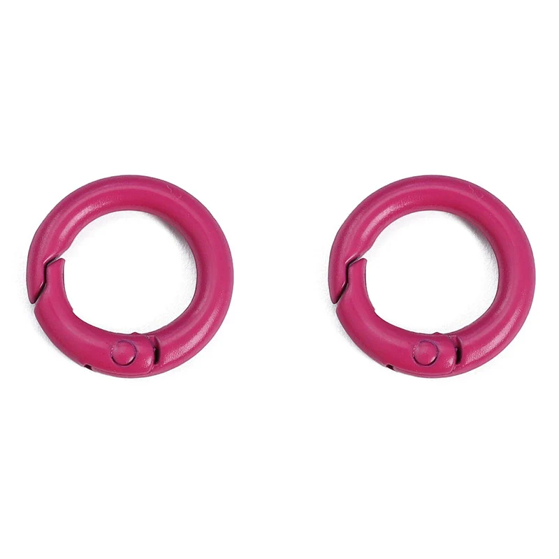 Alloy Geometric Painted Round Handmade Key Ring And Mobile Phone Chain Jewelry Accessories - Image 18