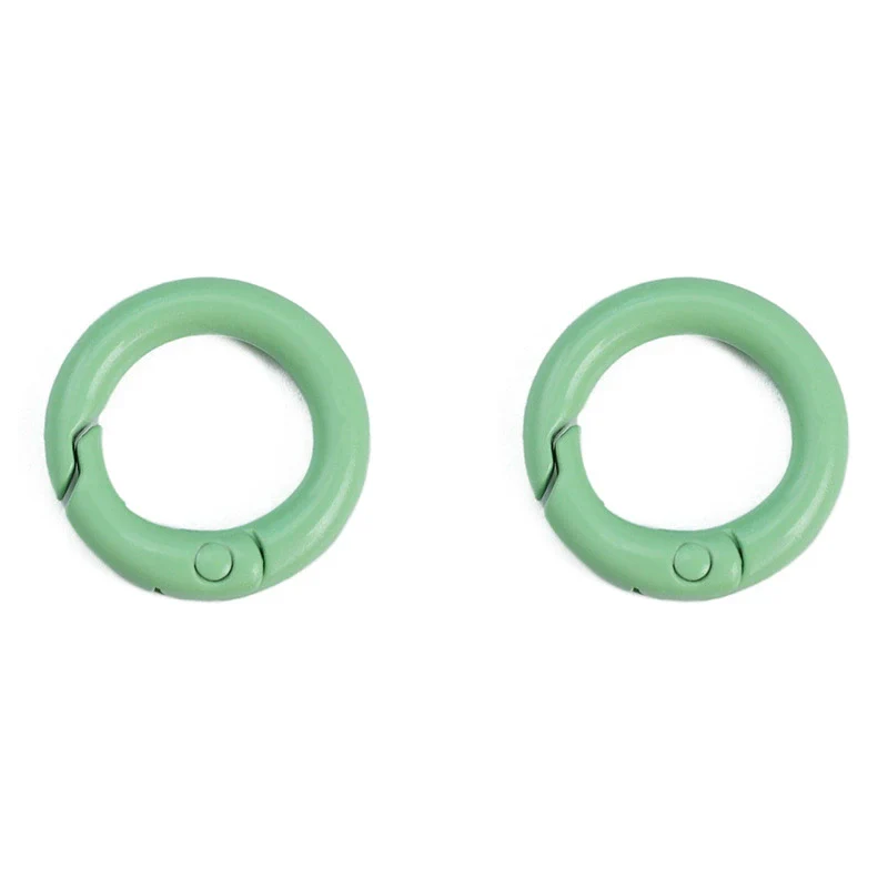 Alloy Geometric Painted Round Handmade Key Ring And Mobile Phone Chain Jewelry Accessories - Image 23