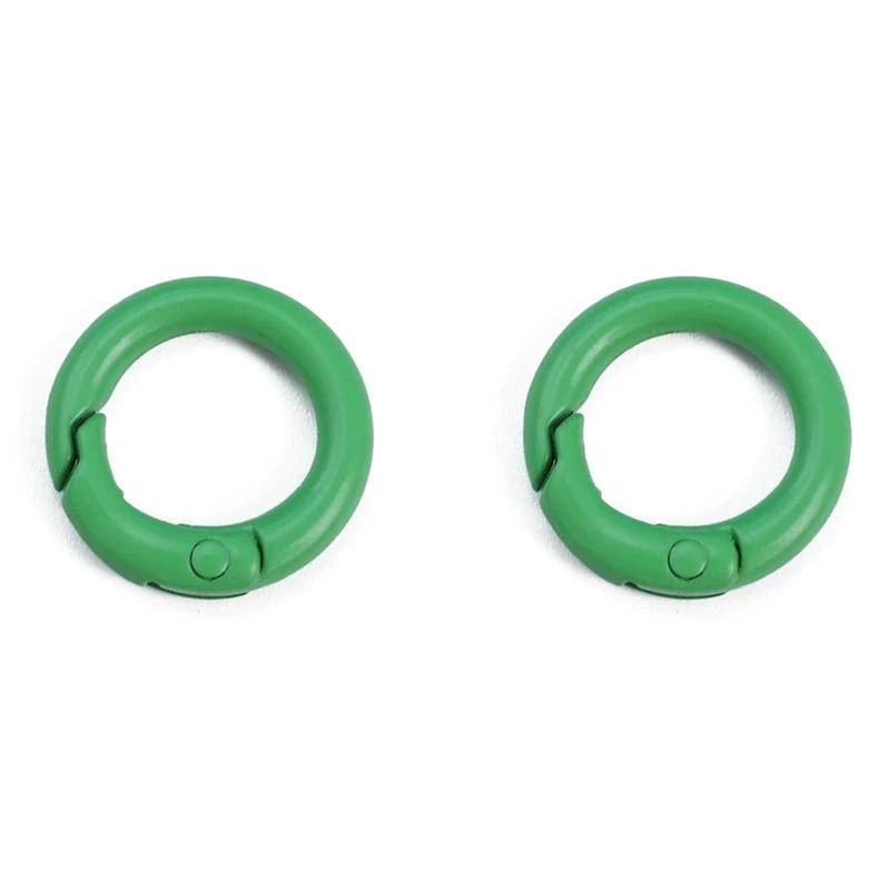 Alloy Geometric Painted Round Handmade Key Ring And Mobile Phone Chain Jewelry Accessories - Image 25