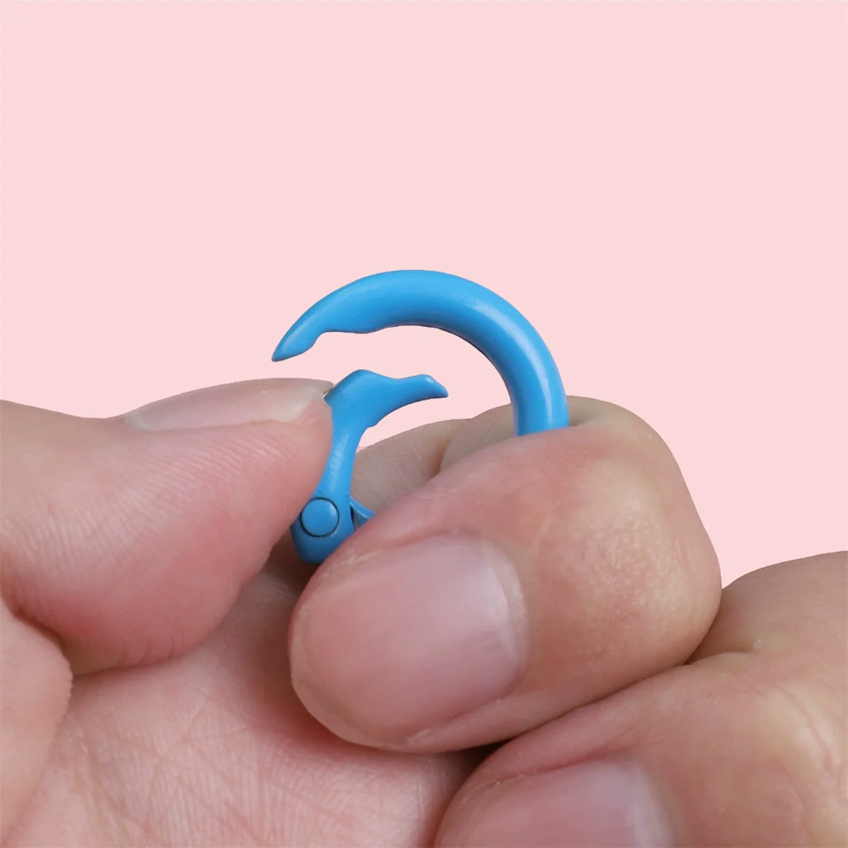 Alloy Geometric Painted Round Handmade Key Ring And Mobile Phone Chain Jewelry Accessories - Image 3