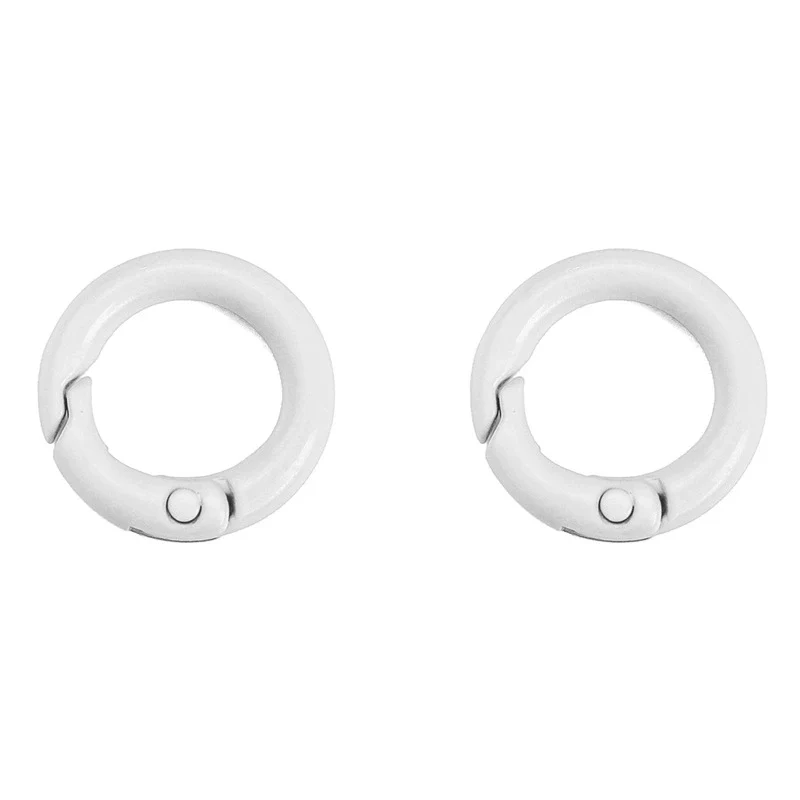 Alloy Geometric Painted Round Handmade Key Ring And Mobile Phone Chain Jewelry Accessories - Image 5