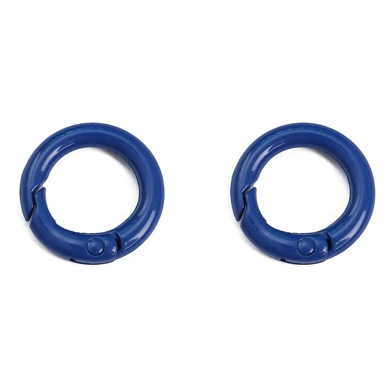 Alloy Geometric Painted Round Handmade Key Ring And Mobile Phone Chain Jewelry Accessories - Image 9