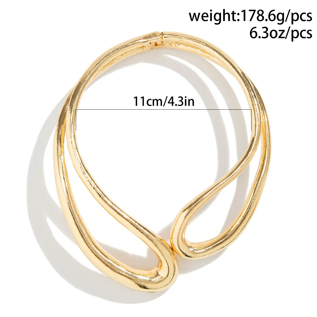 Alloy Geometric Retro Hollow Irregular Spring Collar Choker Necklace For Women - Image 5