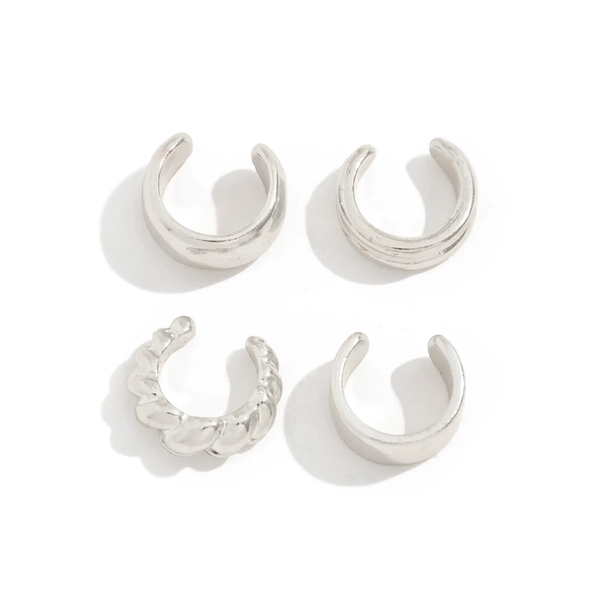 Alloy Geometric Retro Style Earring Suit With Electroplating Treatment - Image 5