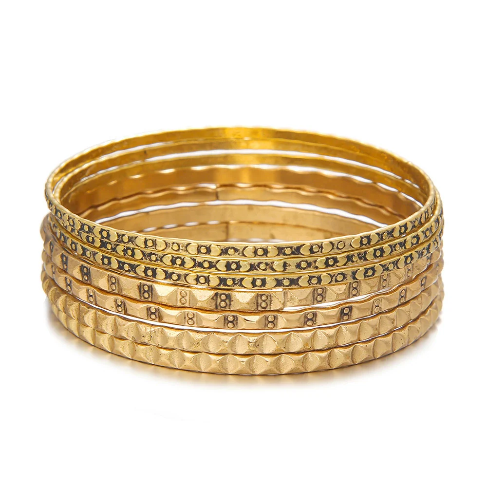 Alloy Hiphop Punk Fist Open Bracelet With Electroplating And Geometric Style - Image 29