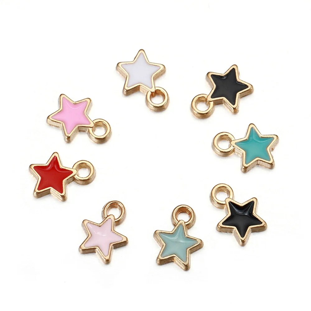 Alloy Jewelry Accessories Fivepointed Star Pendant Electroplated - Image 10