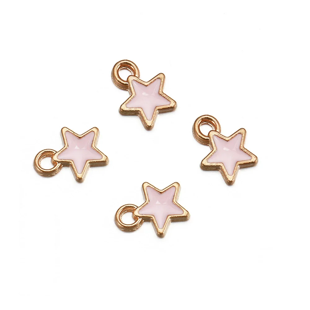 Alloy Jewelry Accessories Fivepointed Star Pendant Electroplated - Image 6