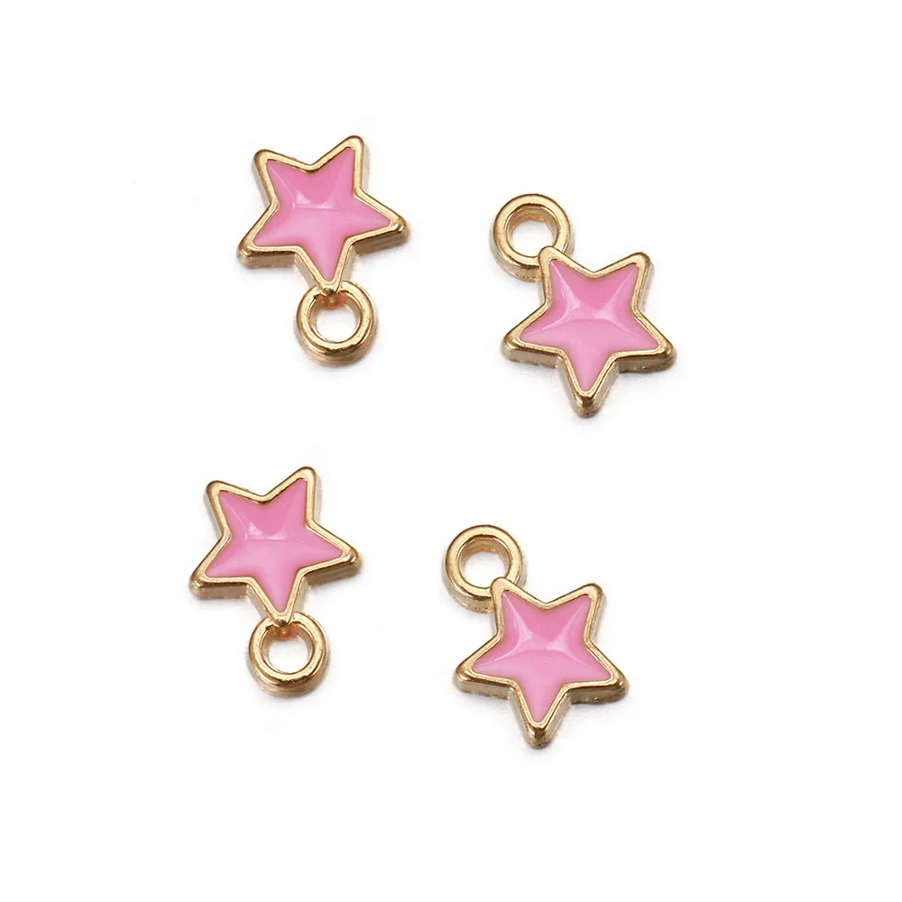 Alloy Jewelry Accessories Fivepointed Star Pendant Electroplated - Image 7