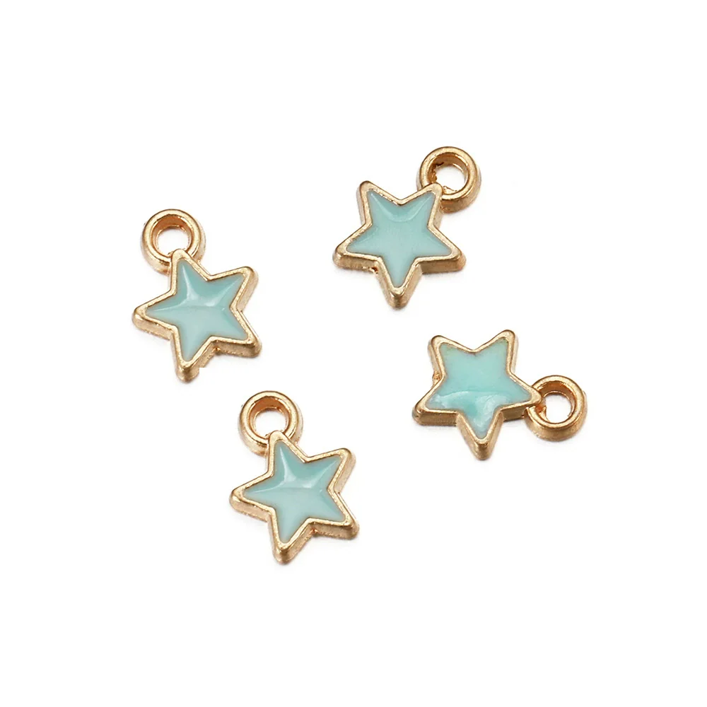 Alloy Jewelry Accessories Fivepointed Star Pendant Electroplated - Image 8