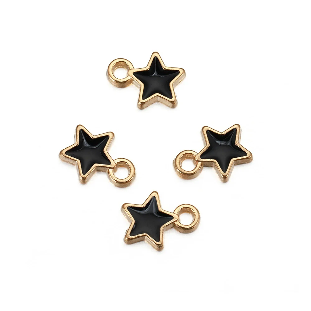 Alloy Jewelry Accessories Fivepointed Star Pendant Electroplated - Image 9