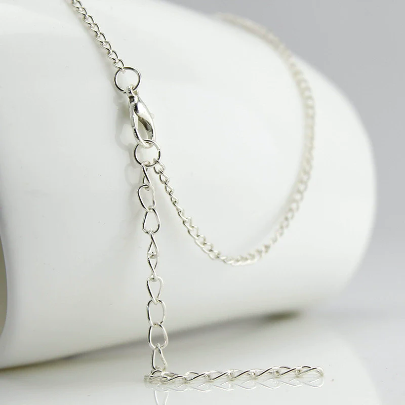 Alloy Natural Eternal Flower Three Dimensional Glass Ball Pendant Necklace With Geometric Original Design - Image 4